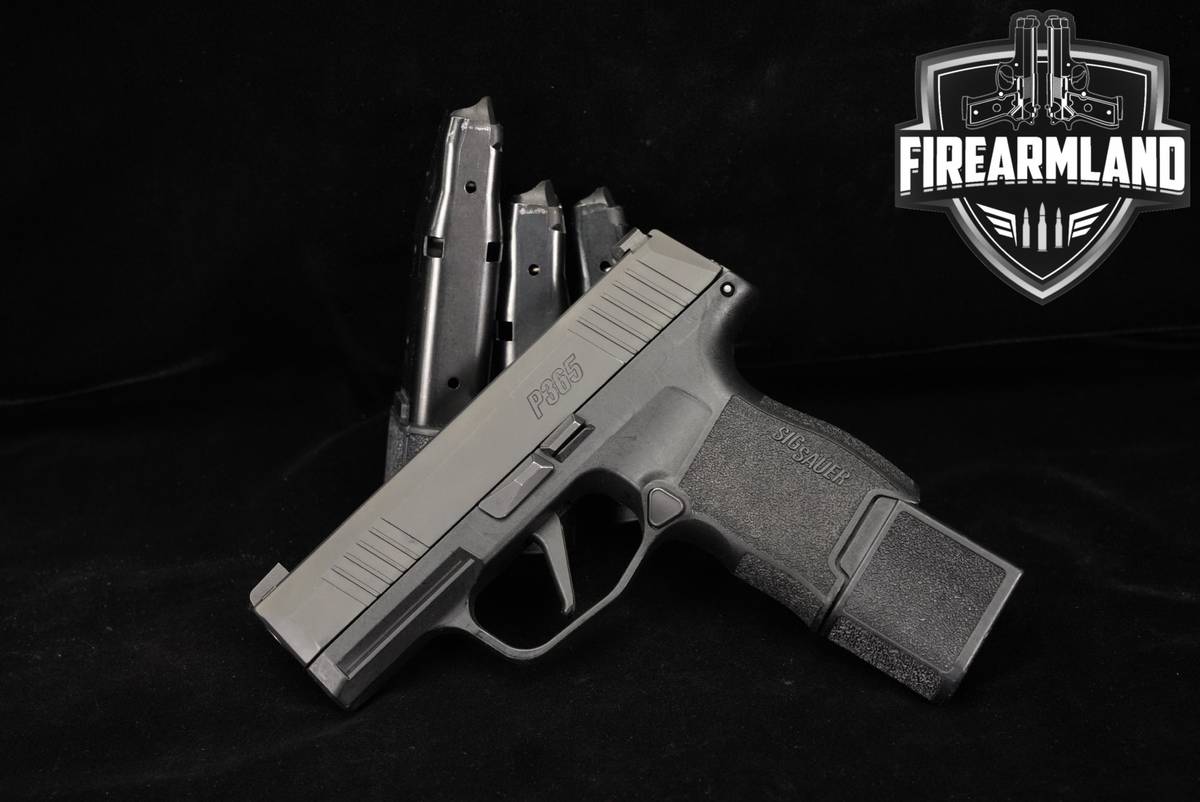 Sig Sauer P365 9mm 3.1 Stainless & Synthetic P 365 +4 MAGS