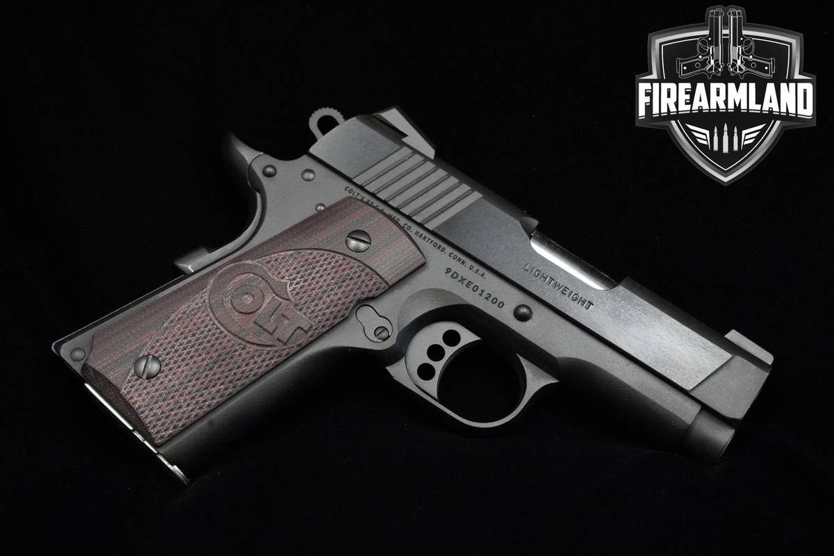 Colt Defender Lightweight 9mm 1911 3" Colt 1911 2MAGS & ORIG CASE