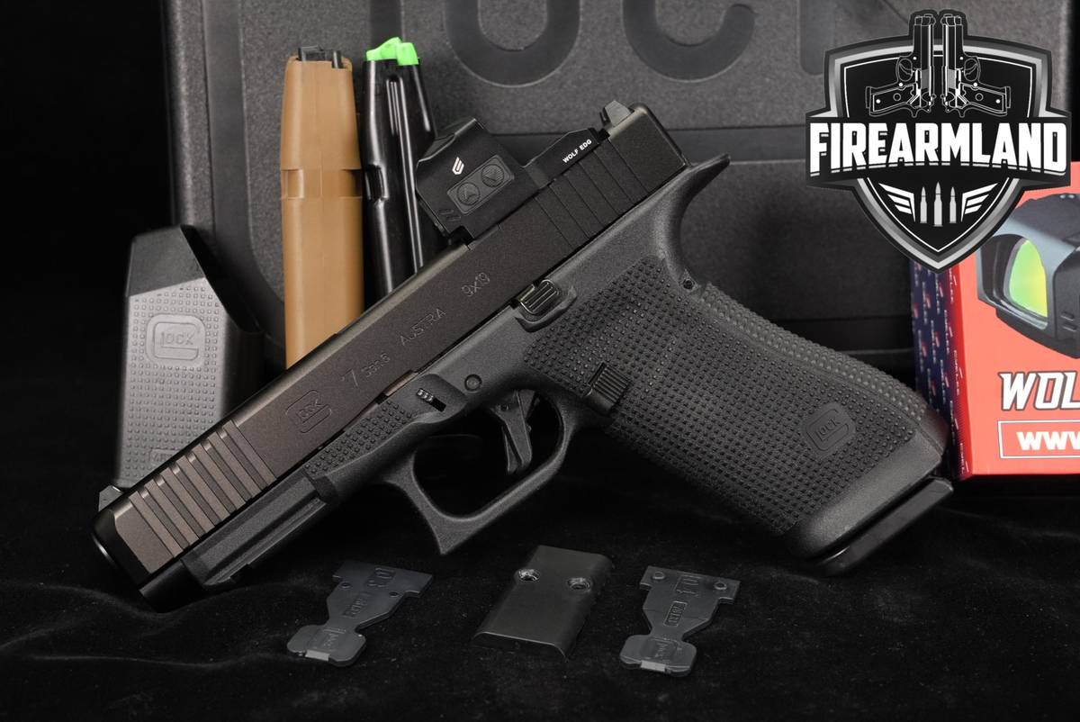 Glock 17 Gen6 ORS G17 Gen 6 9mm 4.49" +3 MAGS, ORIG CASE, CYELEE OPTICS