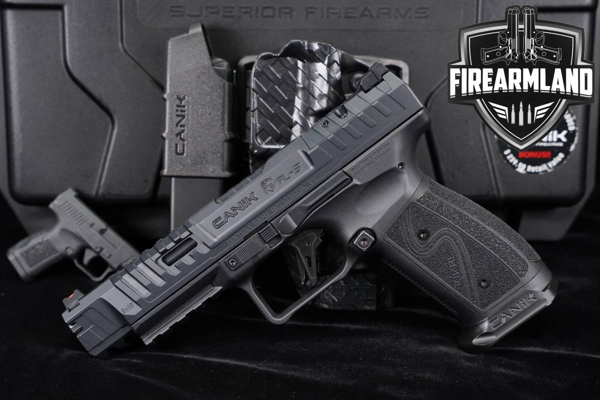Canik SFx RIVAL-S Dark Side 9mm 5" Steel Frame +2 MAGS, ORIG CASE & HOLSTER