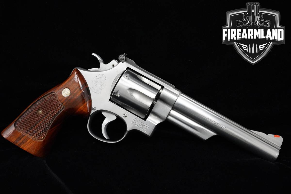 1985 Smith & Wesson (S&W) Model 629-1 44 Magnum 6" S&W 629-1 DA/SA