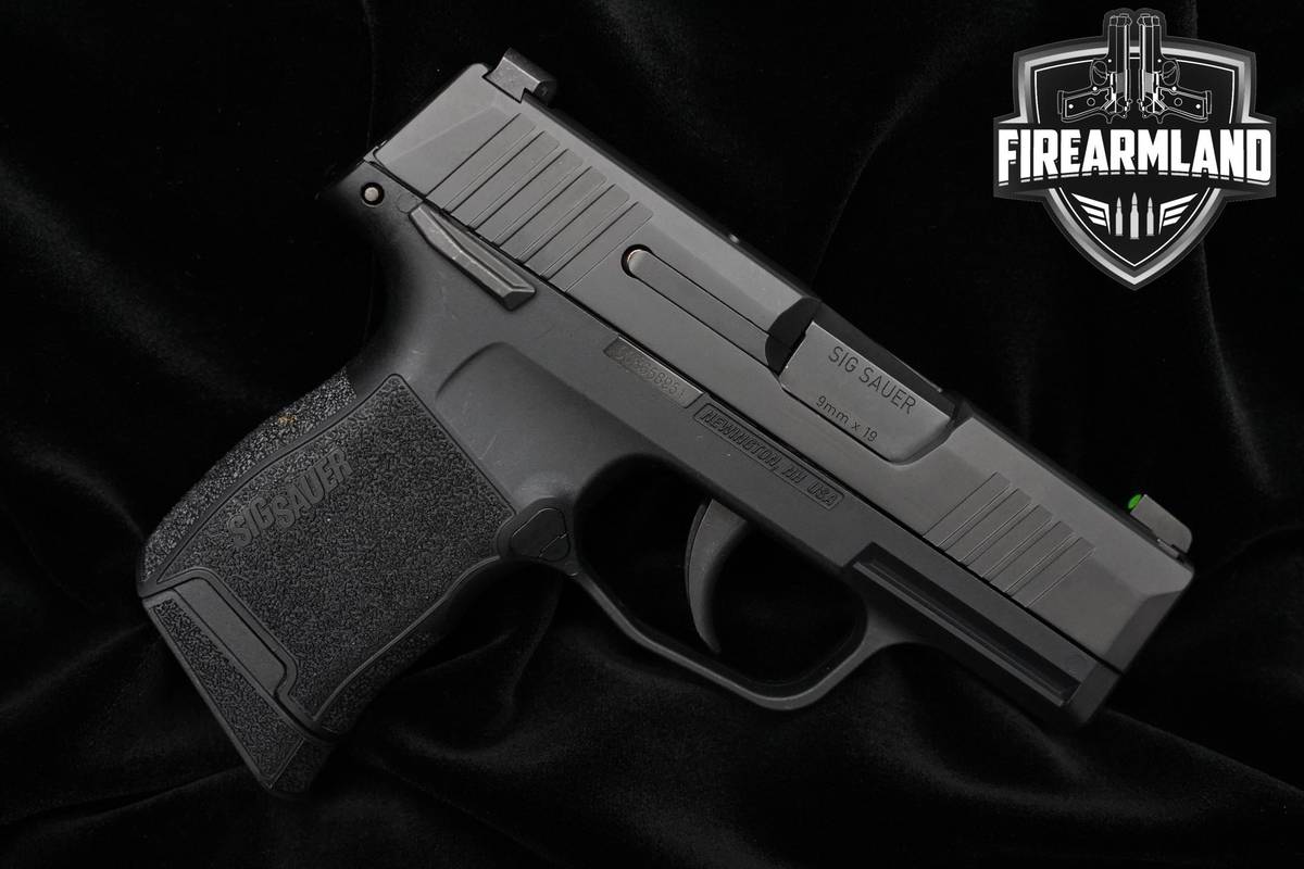 Sig Sauer P365 9mm 3.1" Nitron Pistol +2 MAGS