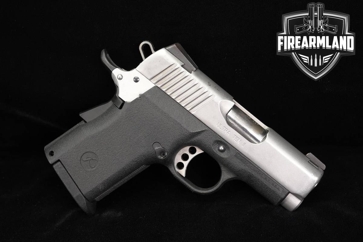 Kimber Ultra Ten II 45 ACP 1911 3" Bull Barrel Stainless Rare Double-Stack