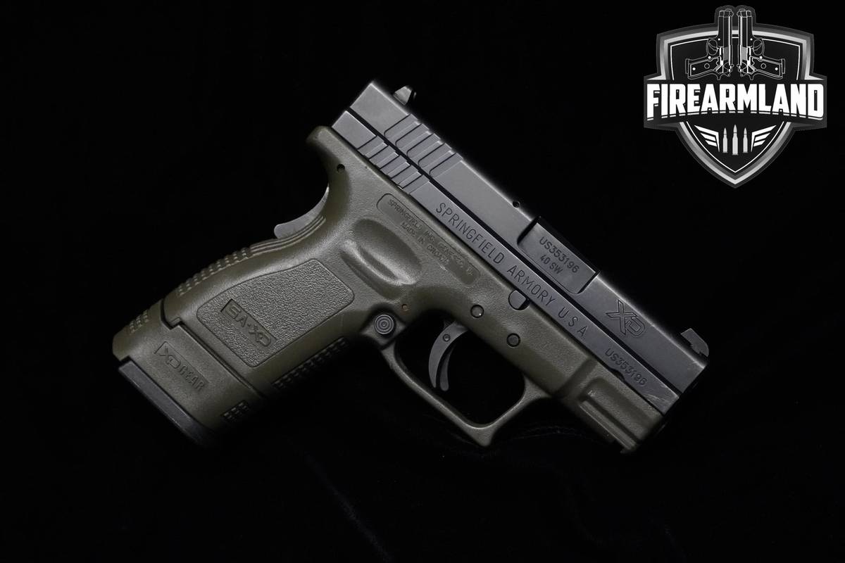 Springfield Armory XD-40 Sub-Compact 40 S&W 3" Springfield XD-40 XD40 4MAGS
