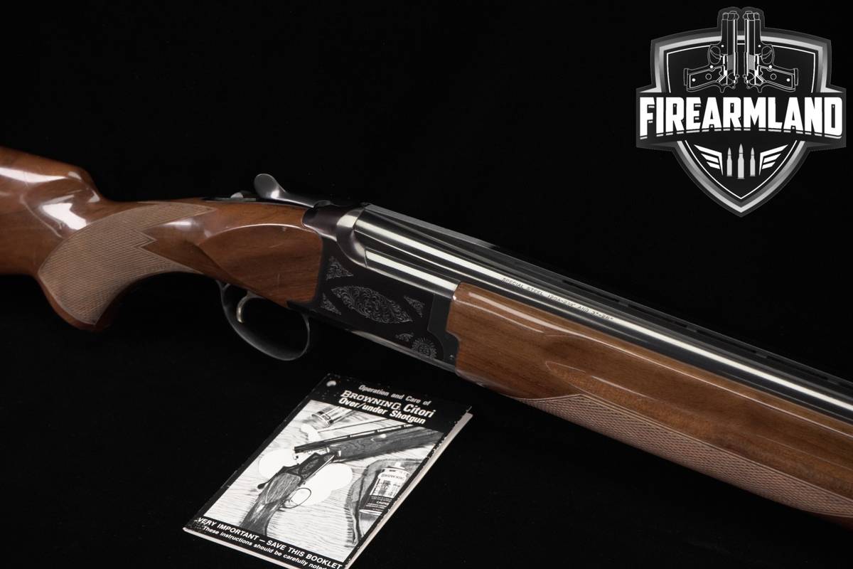 DESIRED 1982 Browning Citori Grade I 12-Gauge 26" Blued & Walnut VENT-RIB