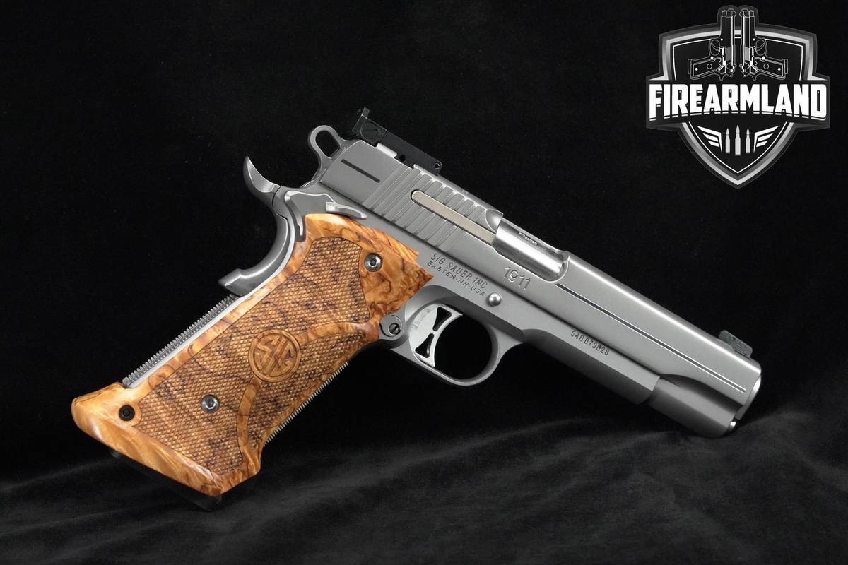 DESIRED Sig Sauer 1911 Super Target 45 ACP Sig-Sauer 1911-Super-Target CASE