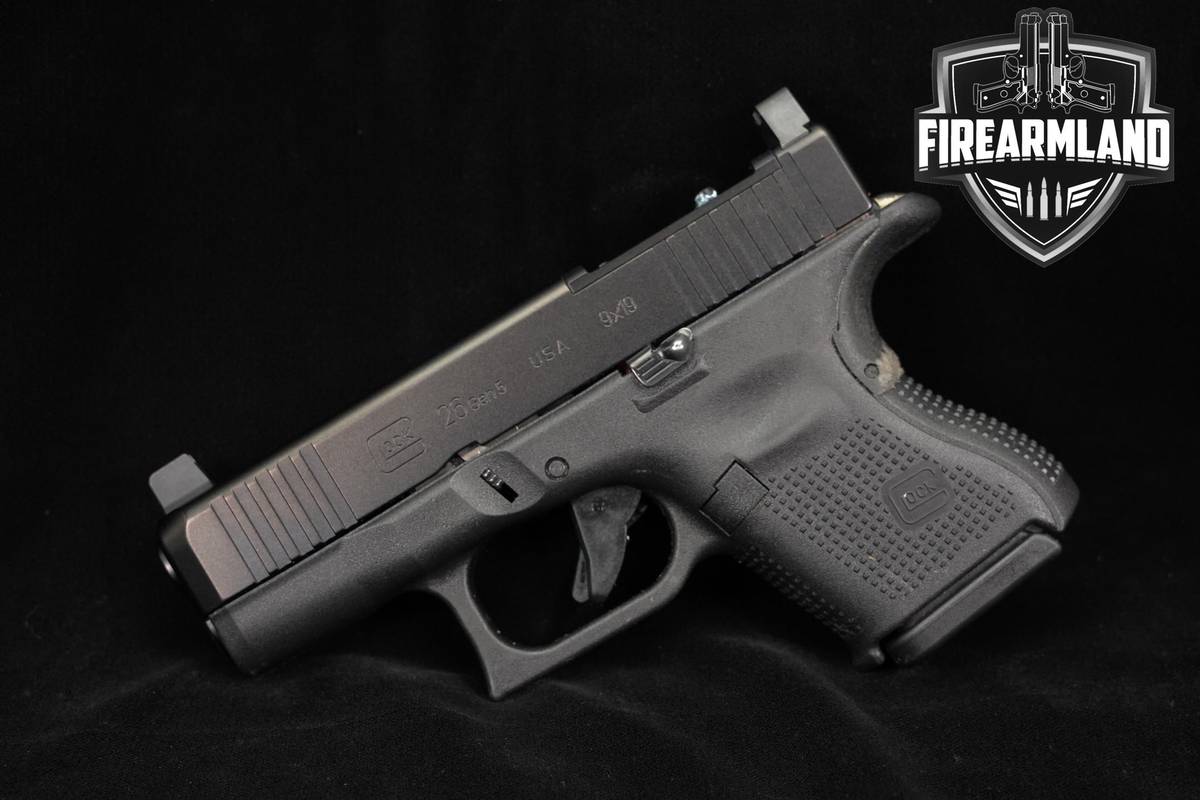 Glock 26 G26 Gen5 9mm 3.43 +ORIG CASE