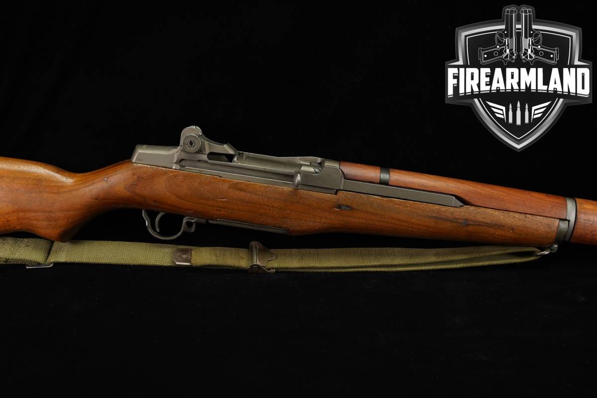 1944 Springfield Armory M1 Garand 30-06 24 Parkerized Gray & Hardwood