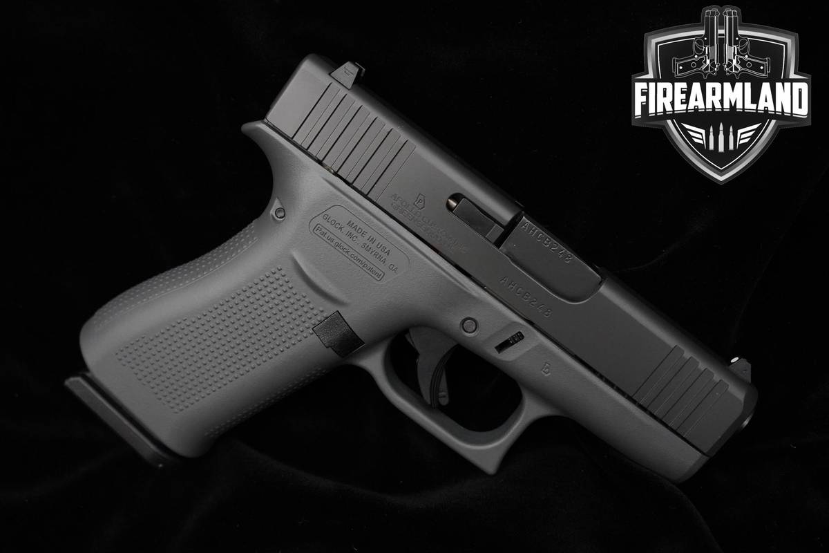 Glock 43X 9mm 3.41" 43X Glock G43 G-43 G43-X G-43X 9mm +2 MAGS & ORIG CASE