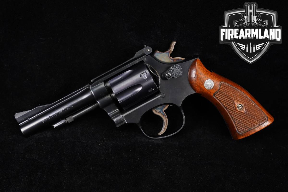 VINTAGE! Smith & Wesson S&W K-22 Combat Masterpiece 22LR 4" Blued