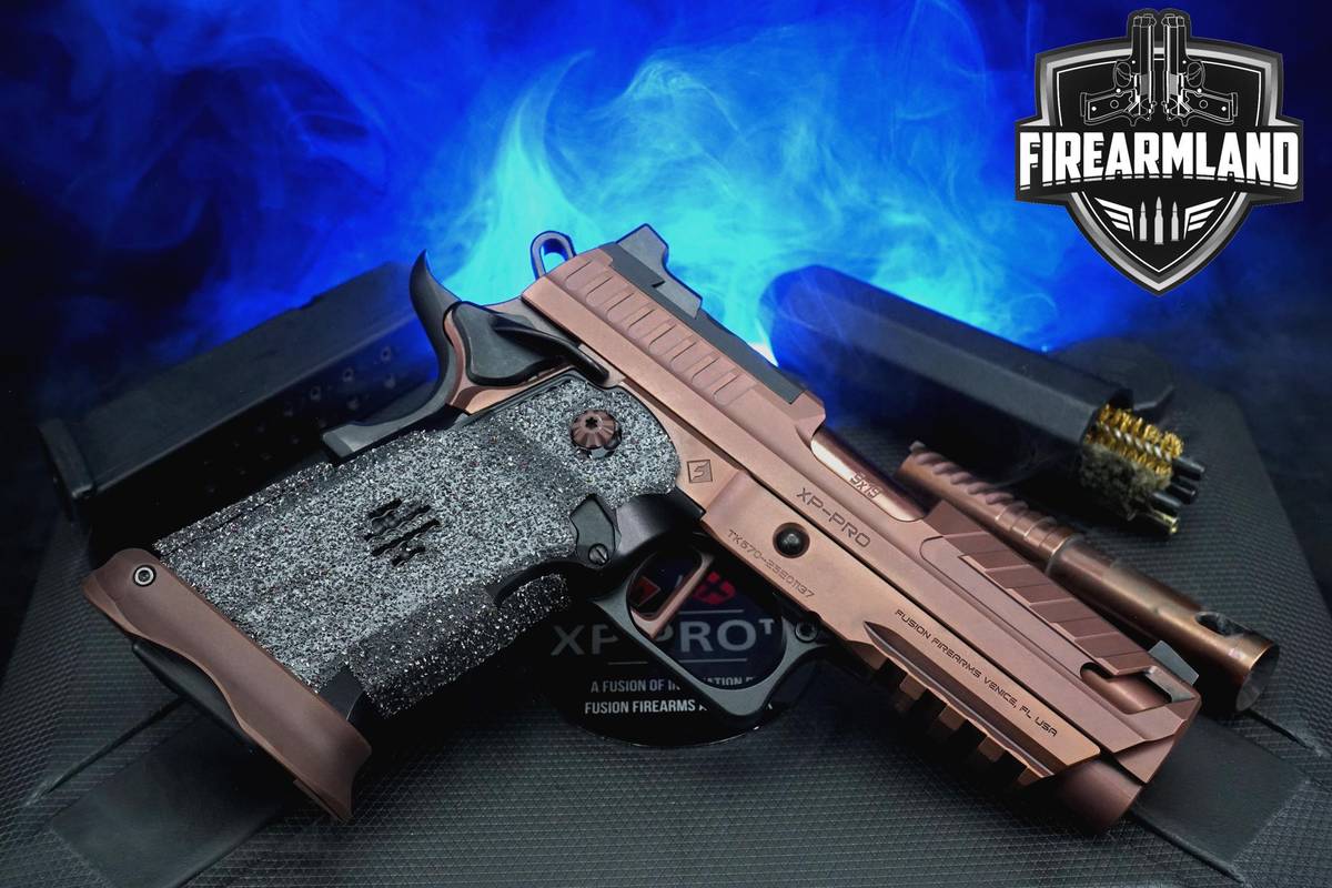 Fusion Firearms XP PRO Amchar Exclusive 9mm 1911 4" 2011 +3 MAGS & OG BOX