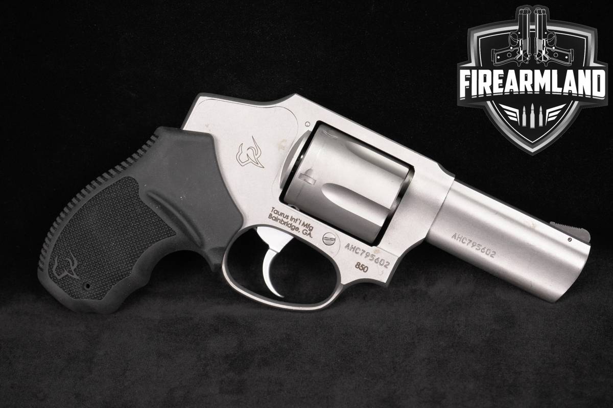 Taurus 850 38 Special 3" Stainless DAO