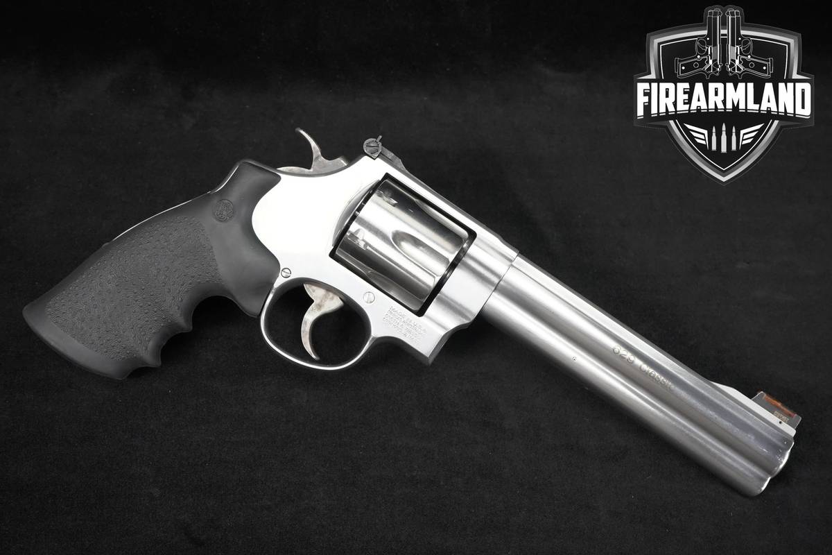 Smith & Wesson S&W Model 629-6 Classic 44 Rem Mag 6.5 Satin Stainless DA/SA