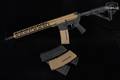 Palmetto State Armory (PSA) PA-15 Lower Grid Defense upper 5.56mm NATO Two-Tone in Good Condition Image 2