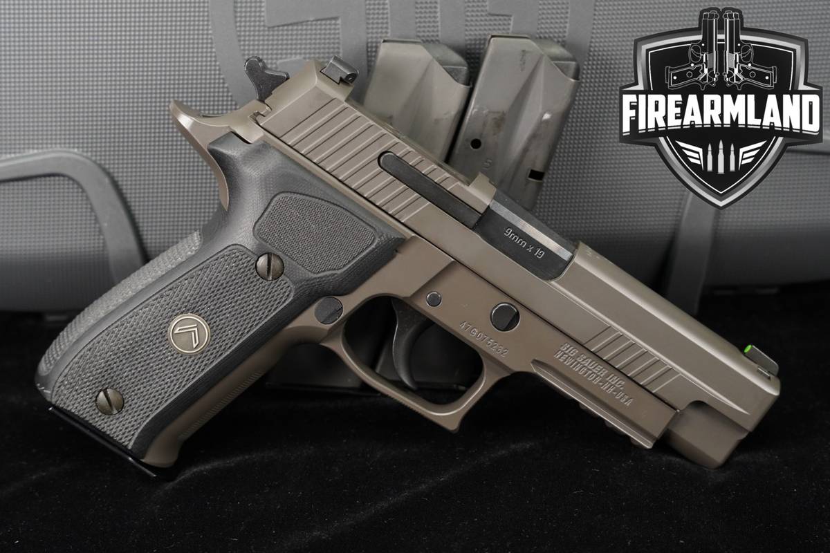Sig Sauer P226 Legion 9mm 4.4 Grey P-226 +3 MAGS & ORIG CASE