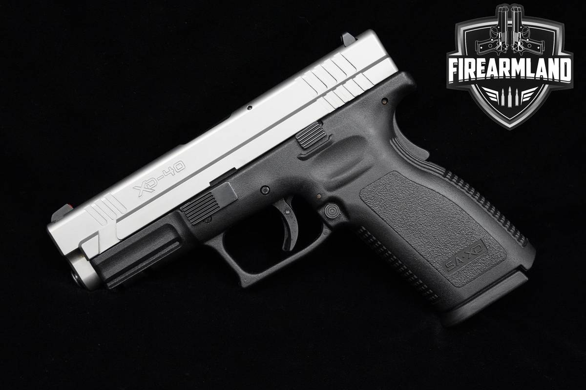 Springfield Armory XD-40 40 S&W Two-Tone Springfield XD-40 XD40 +ORIG CASE