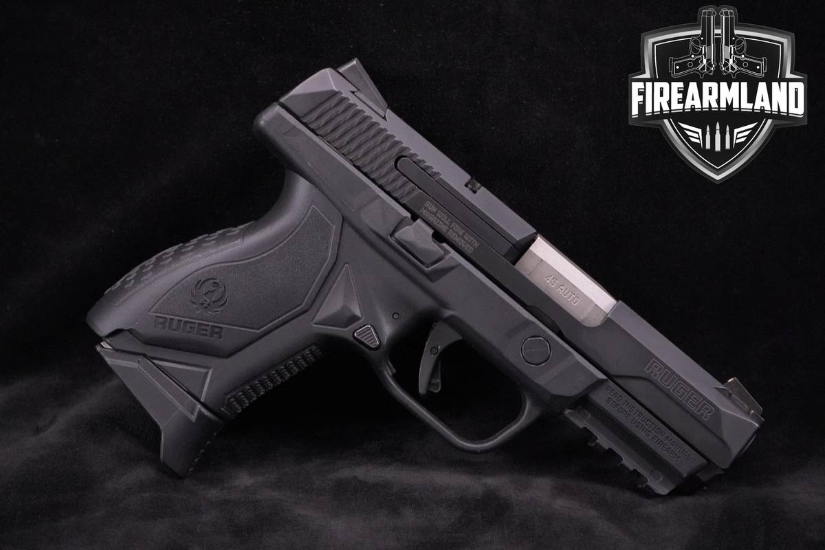 Ruger American Pistol Compact 45 ACP 3.55" Ruger-American Pistol +ORIG CASE