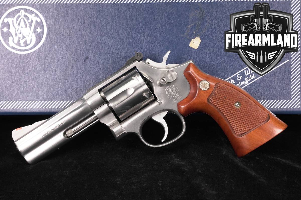 1986 Smith & Wesson Model 686 No Dash S&W 357 Magnum 4" M686 DA/SA