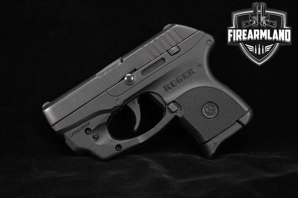 2013 Ruger LCP Gen 1 380 ACP 2.75" LaserMax Red Laser