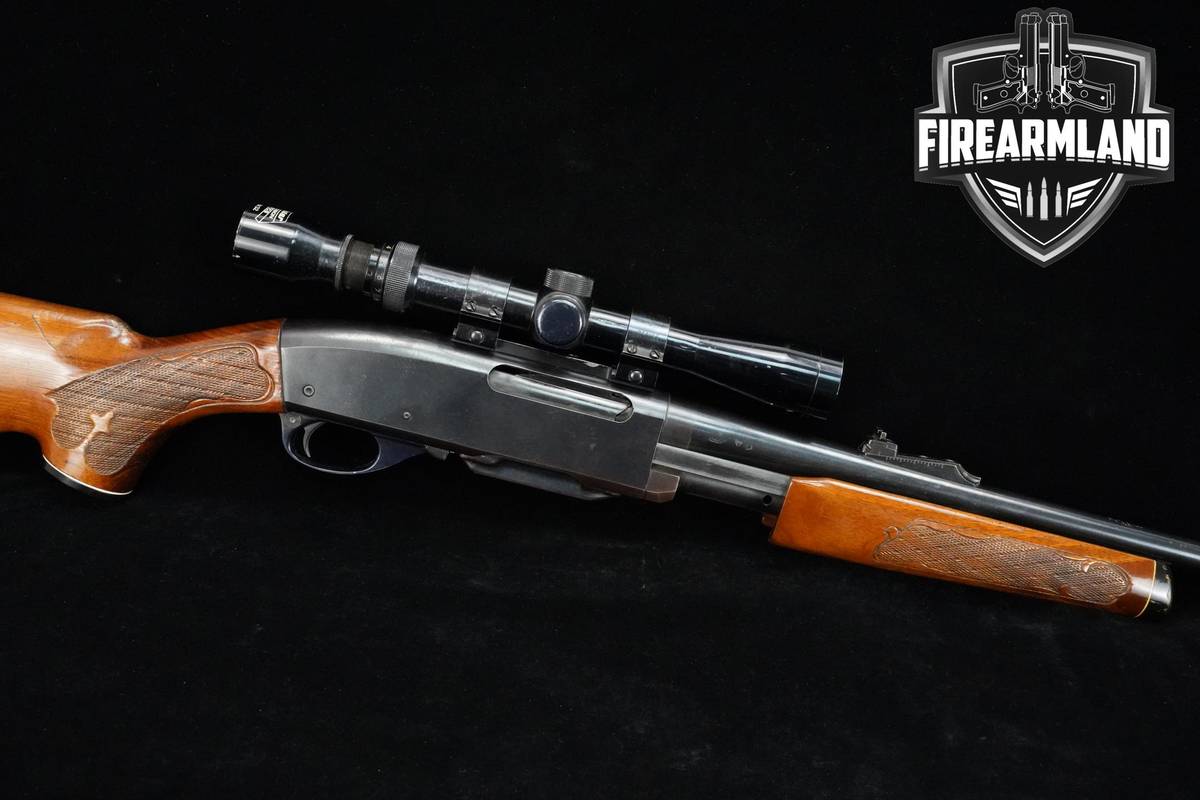 1968 Remington Model 760 Gamemaster 243 Win 22" Blued +OPTIC