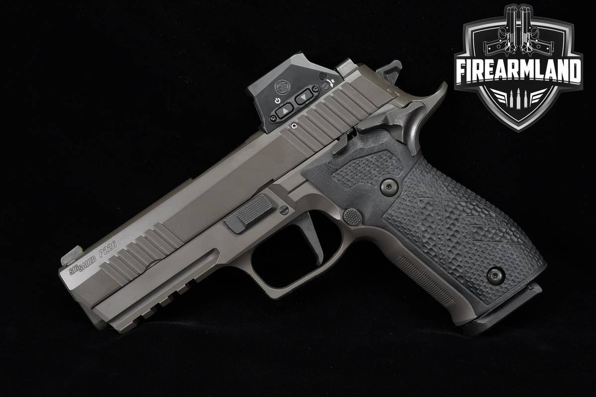 Sig Sauer P226 X-Series Legion SAO 9mm 4.4" P-226 +3 MAGS & OPTIC