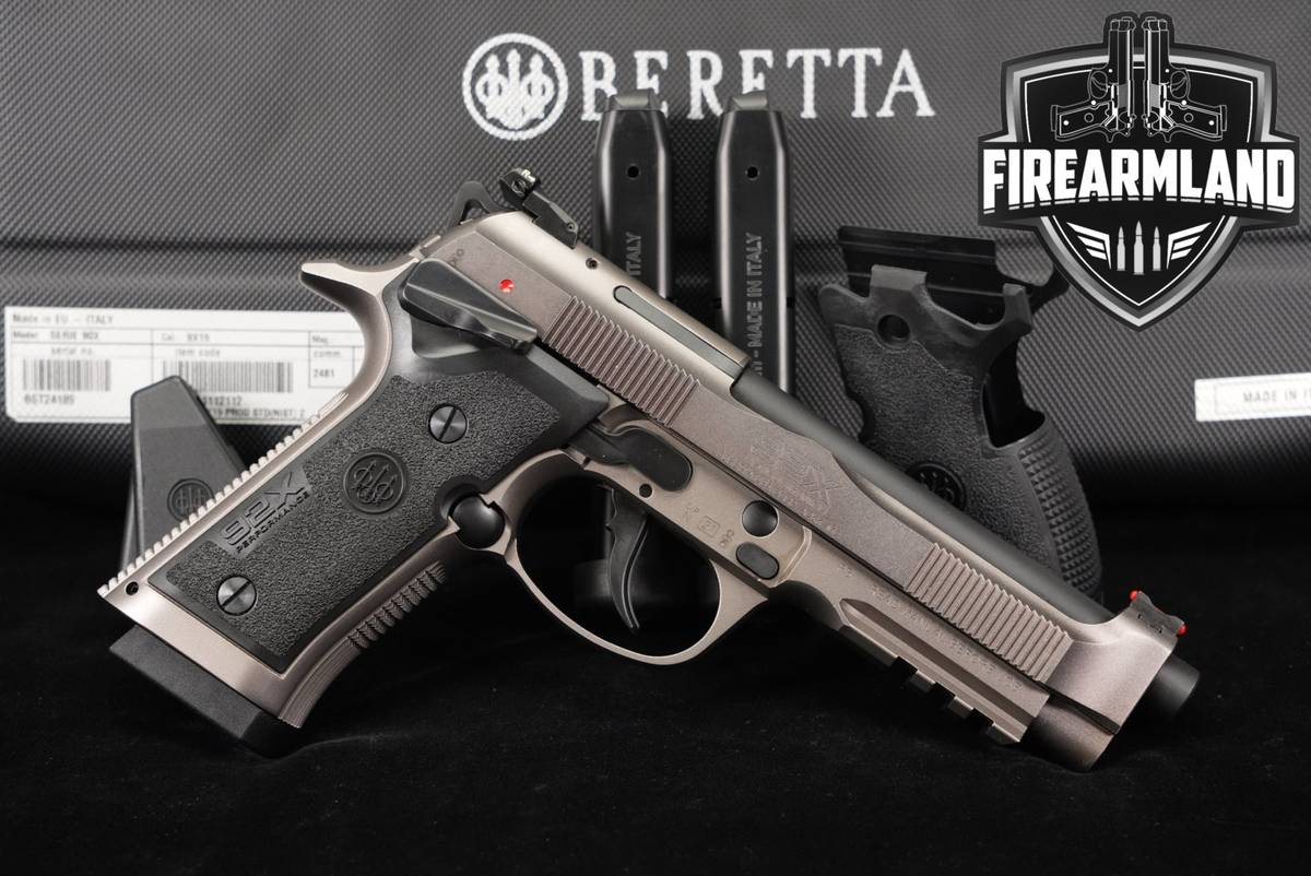 Beretta 92X Performance Production 9mm NISTAN 92 X +3 MAGS & ORIG CASE