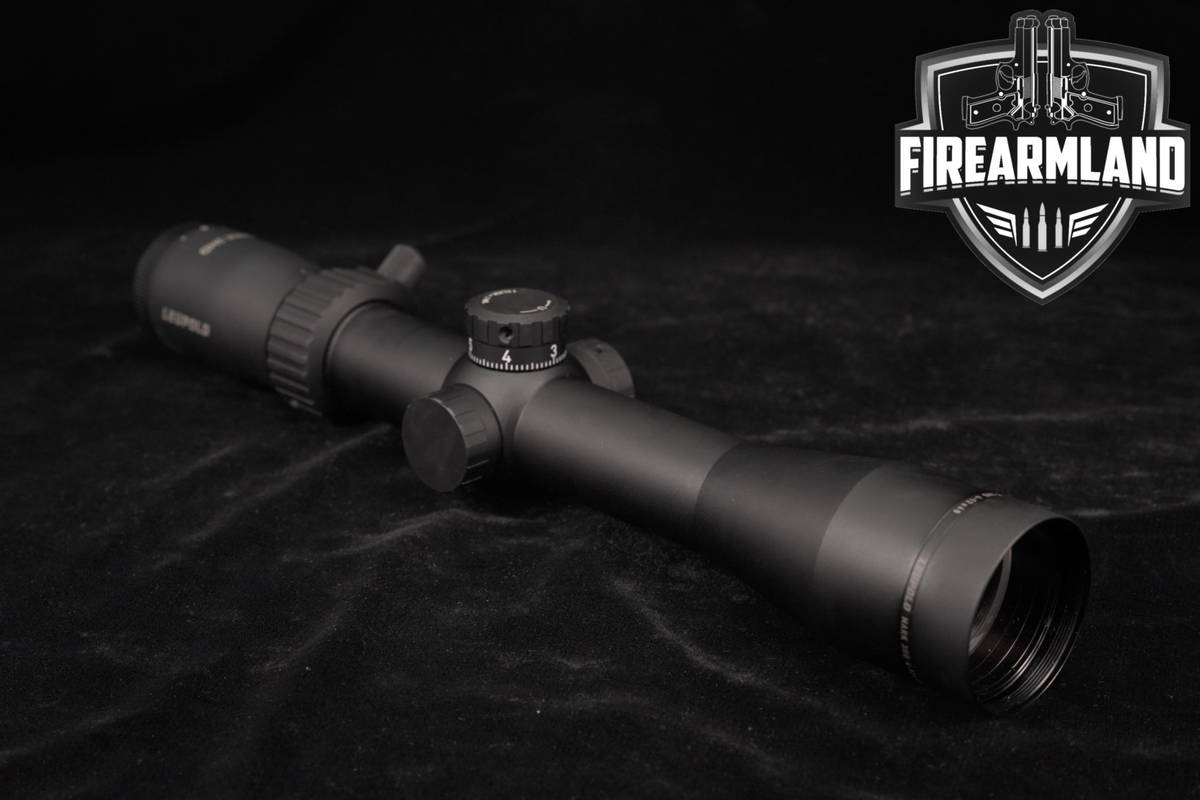 Leupold MARK 3HD 4-12x40mm MRAD SFP 30mm Tube Size TMR Reticle Scope 3-HD