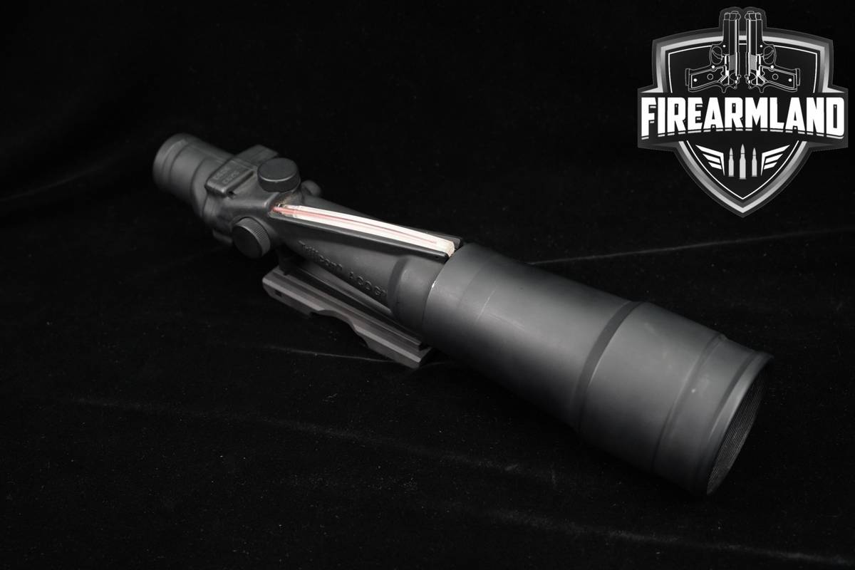 Trijicon ACOG 5.5X50 TA55 Red Chevron Reticle Scope TA-55