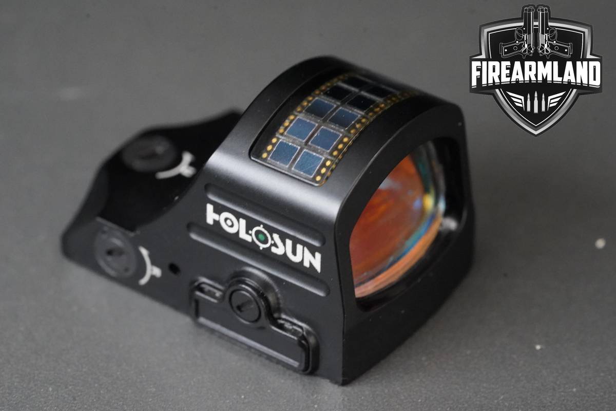 Holosun HE407C-GR X2 Green 2 MOA Dot Holosun-HE407C-GR-X2 OPTIC
