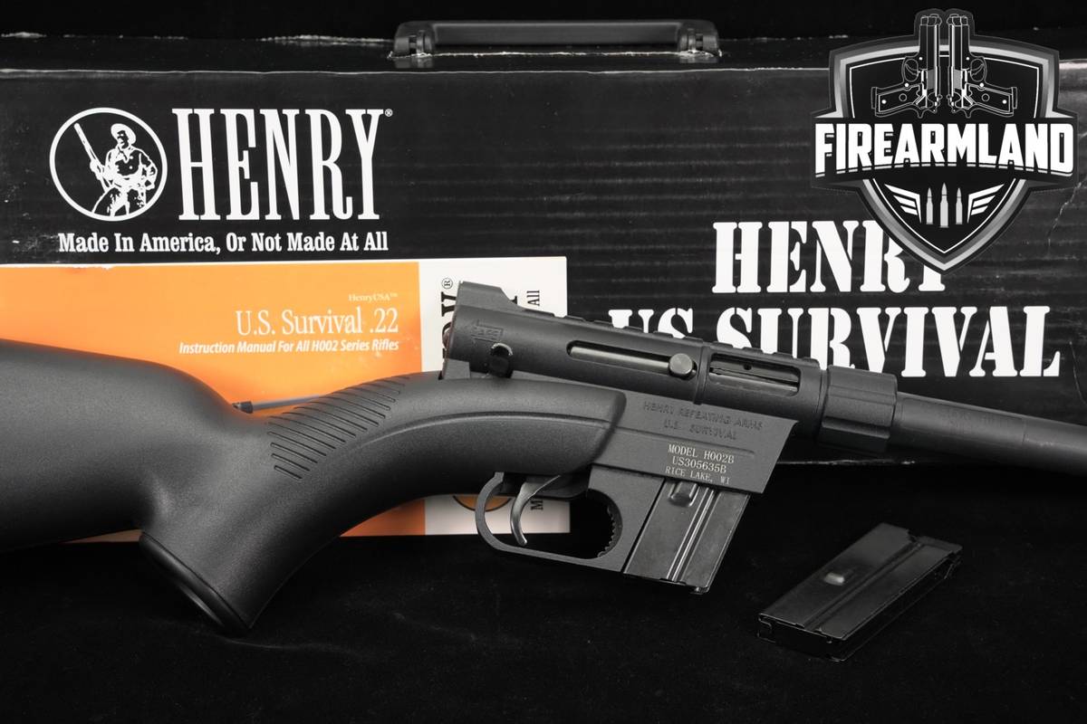 SUPERB Henry US Survival AR-7 22LR 16" Optic-Ready Takedown +2 MAGS, OG BOX