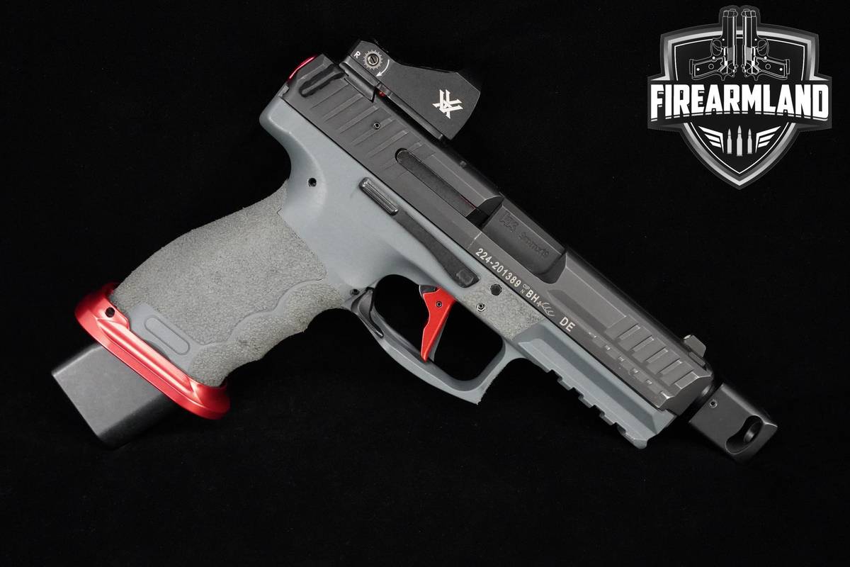 Heckler & Koch H&K-HK VP9 9mm Black/Gray H&K-HK VP9 VP-9 +3 MAGS & OPTIC