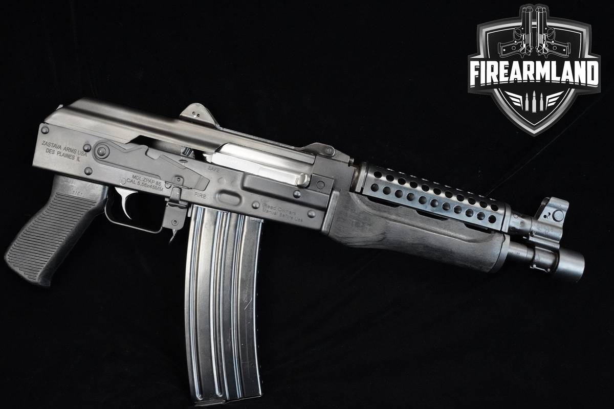 Zastava Arms ZPAP85 5.56 NATO 10" AK-47 Zastava ZPAP-85 +5 MAGS & ORIG BOX