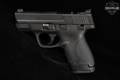 Smith & Wesson (S&W) M&P9 Shield Manual Thumb Safety 9mm Luger Black in Very Good Condition Image 5