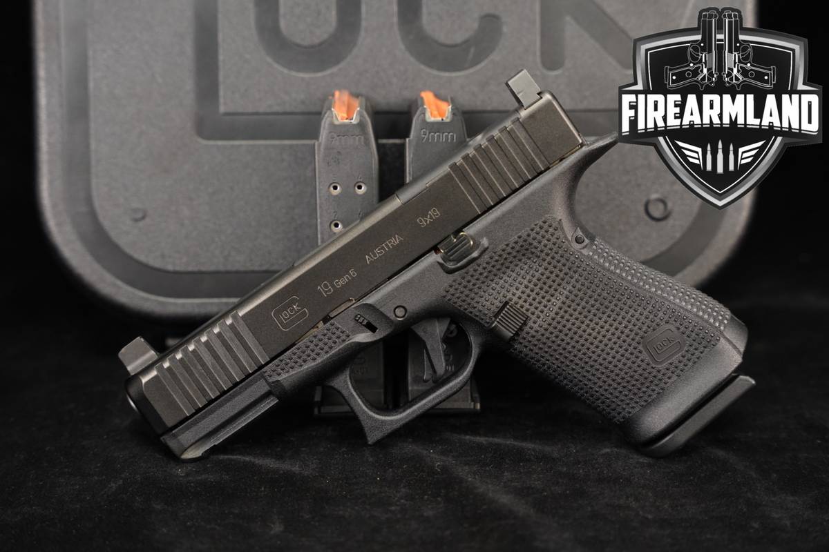Glock 19 Gen6 ORS G19 Gen 6 9mm 4.02" +3 MAGS & ORIG CASE
