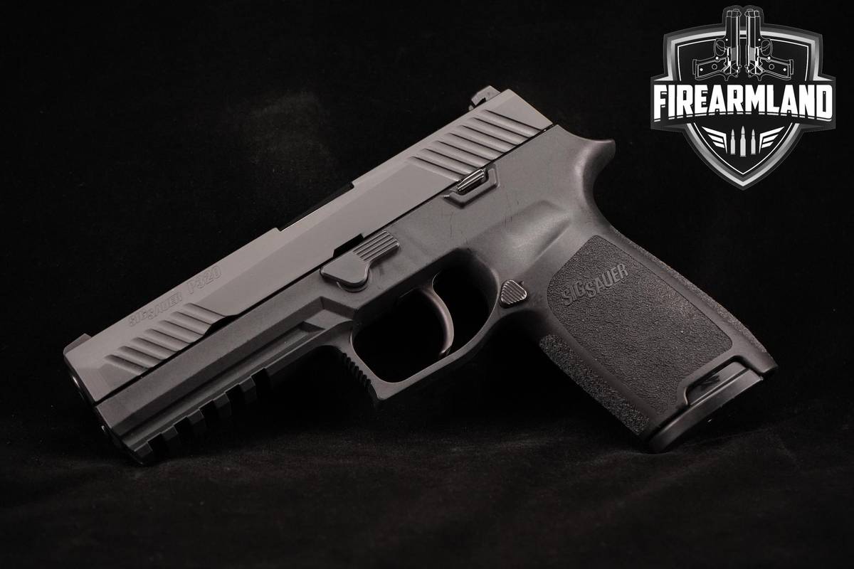 Sig Sauer P320 Full-Size 45 ACP 4.7" Nitron P-320 +2 MAGS & HOLSTER
