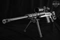 Howa Model 1500 APC Chassis 6.5 Creedmoor American Flag Grayscale Cerakote in Excellent Condition Image 2