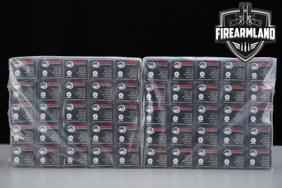 1000 RDS! 7.62x39 Ammo 762