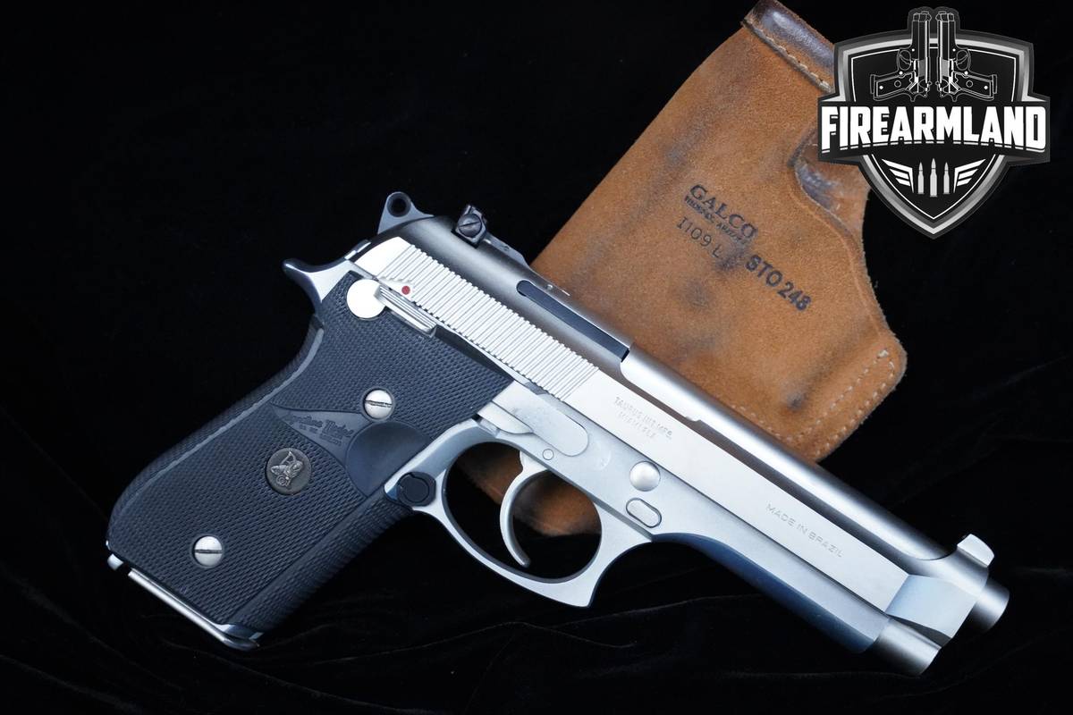 Taurus PT 99 AF 9mm 5" Nickel Finish Taurus PT99 DA/SA