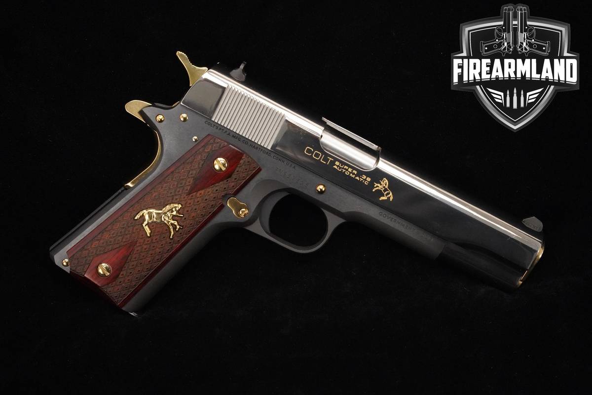 1 OF 100! Colt El Caballero C&C Firearms Government Model 1911 38 Super