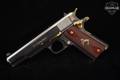 Colt El Caballero C&C Firearms Government Model 1911 .38 Super two tone in Very Good Condition Image 2