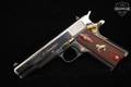 Colt El Caballero C&C Firearms Government Model 1911 .38 Super two tone in Very Good Condition Image 4