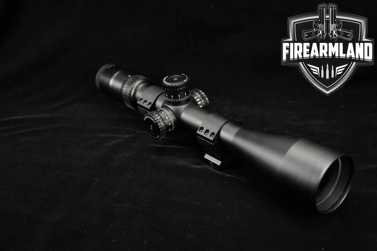Nikon Black X1000 4-16x50 Mil-Dot Reticle Parallax Adjustment SFP MOA Scope
