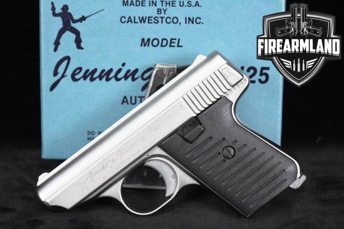 Jennings Firearms J-22 2.5" 22LR J22 +2 MAGS & ORIG BOX