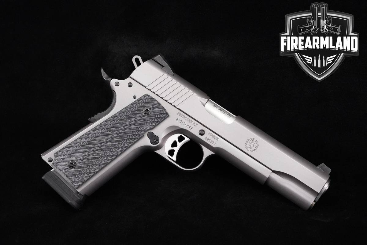 2012 SERIES 70! Ruger SR1911 45 ACP 1911 5" Stainless