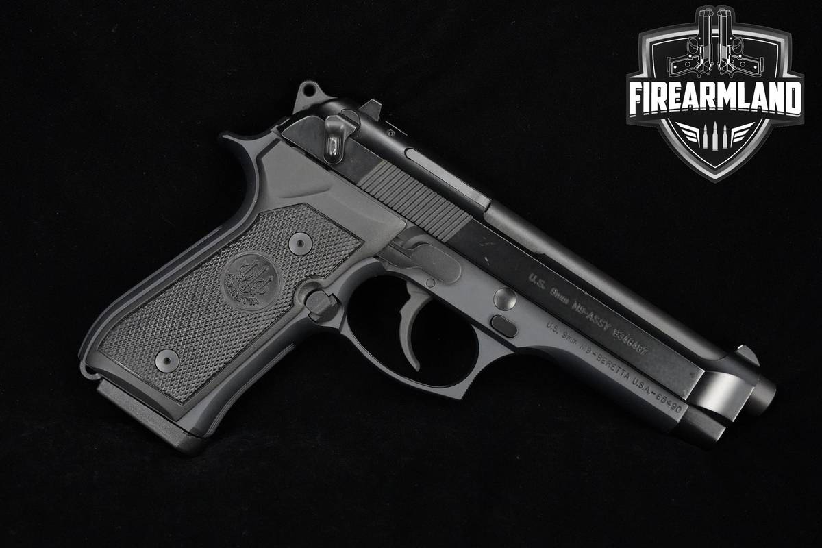 Beretta M9 9mm 4.9" M9 Beretta-M9 +2 MAGS & ORIG CASE