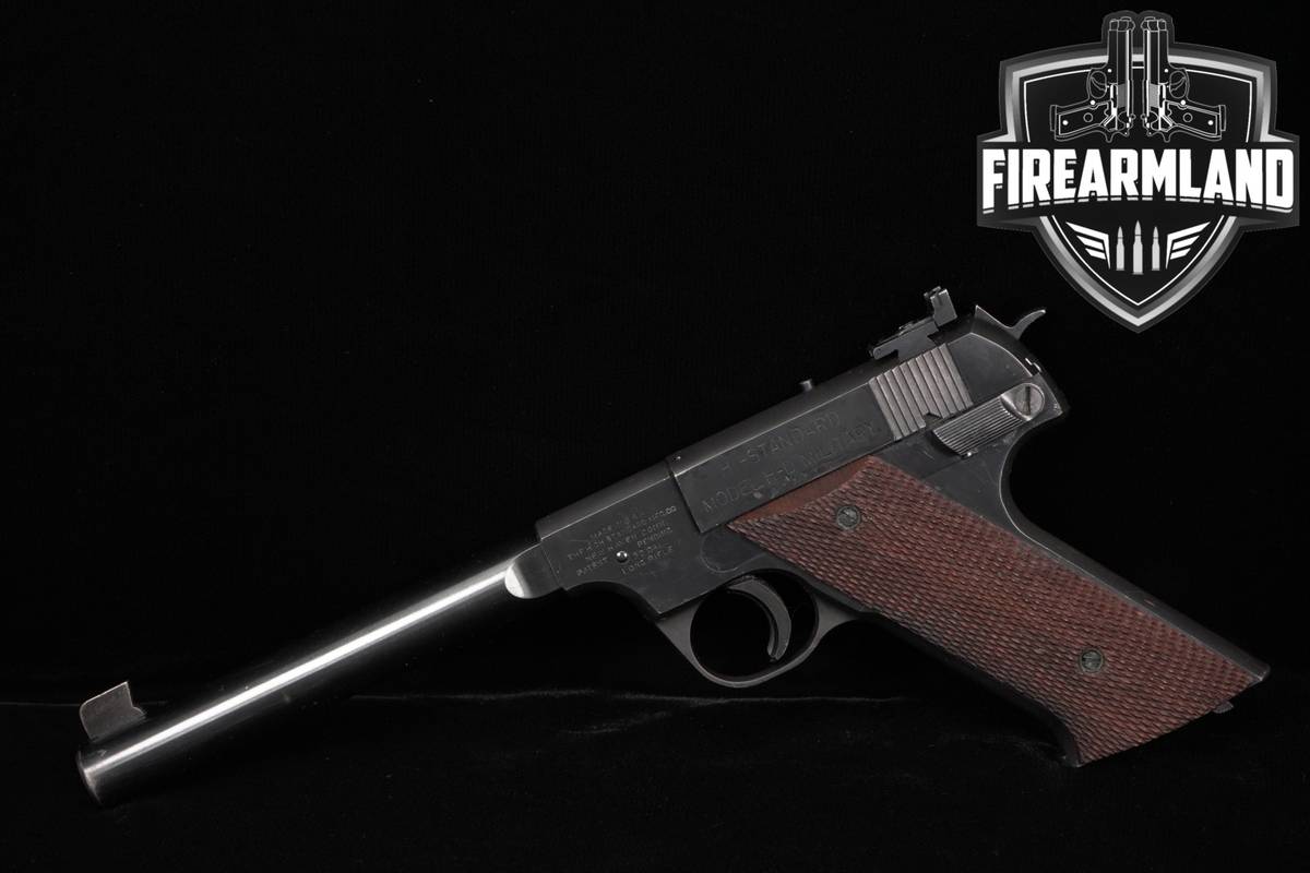 High Standard Model H-D Military 22LR 6.75" Blued HD