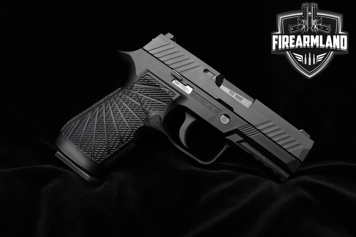 ORIG CASE Sig Sauer P320 Wilson Combat Grip Module 40 S&W 14+1 Sig-Sauer 40-S&W