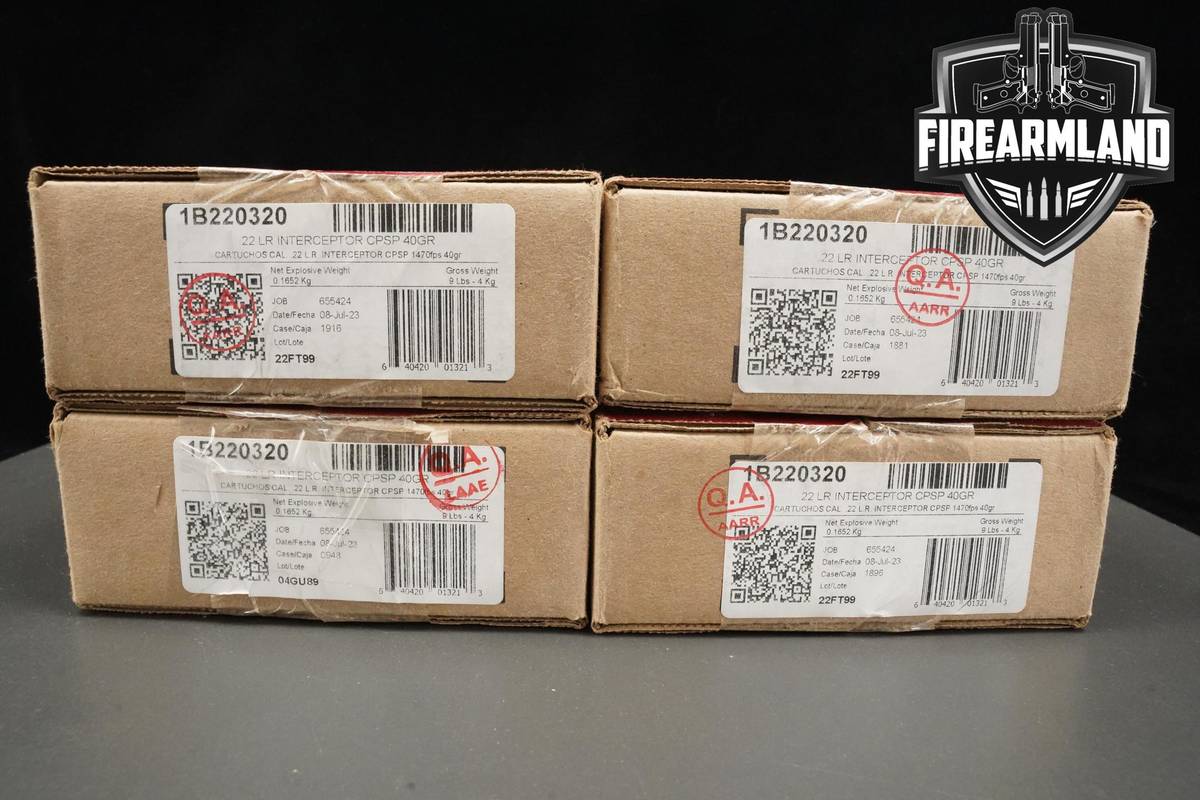 22LR Ammo 22-LR Ammunition 4000 ROUNDS