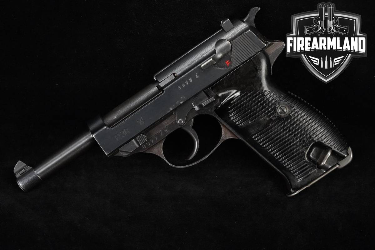 THIRD-REICH 1943 Mauser P.38 9mm 4.9" Mauser-P.38 byf P38 WW2 P-38 VINTAGE