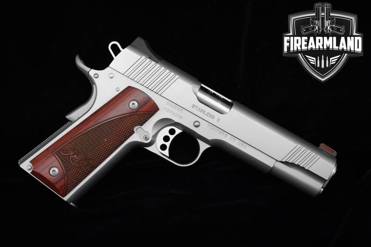 Kimber Stainless II 45 ACP 1911 Stainless Steel Kimber II 1911 2
